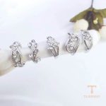جزییات رکاب و طراحی انگشتر آبکاری طلای سفید (رادیوم) کد MY0124