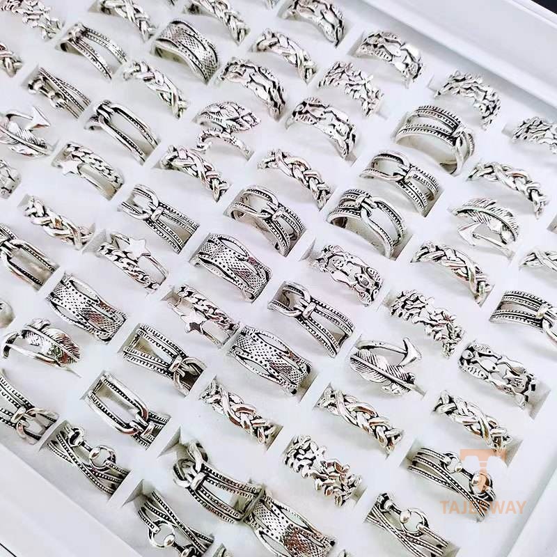 انگشتر فلز آلیاژی (Alloy) آبکاری طلای سفید (رادیوم) نگین‌دار برند مایا استون کد MAYA-1601076518324