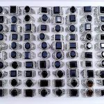 زاویه دیگر انگشتر فلز آلیاژی (Alloy) آبکاری طلای سفید (رادیوم) برند مایا استون کد MAYA-1601072581788