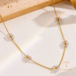 جزییات زنجیر و قفل دستبند آبکاری طلای ۱۸ عیار کد MAYA-1601388580054