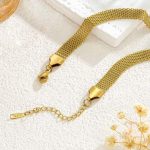 تصویر محصول دستبند آبکاری طلای ۱۸ عیار نگین‌دار برند مایا استون کد MAYA-1601388595043