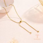 جزییات زنجیر و قفل دستبند آبکاری طلای ۱۸ عیار کد MAYA-1601388138999