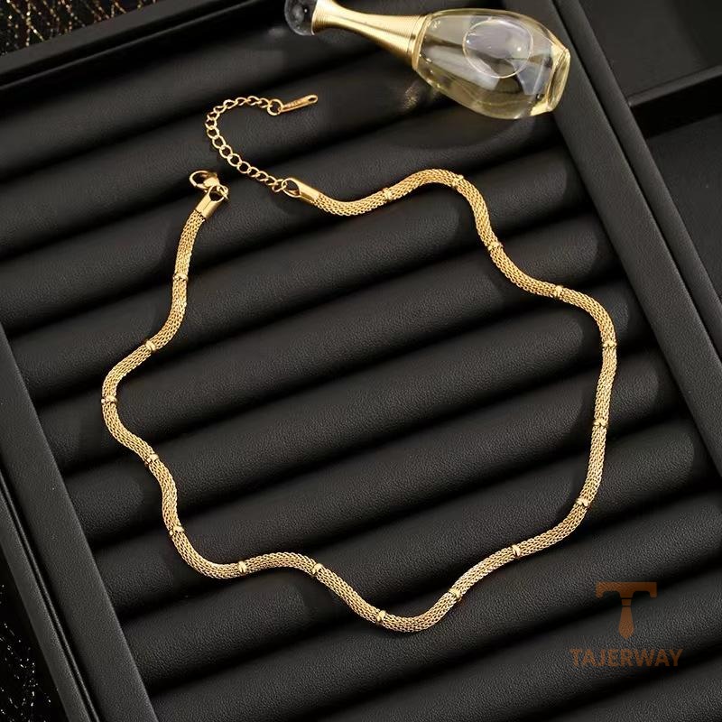 جزییات زنجیر و قفل دستبند آبکاری طلای ۱۸ عیار کد MAYA-1601151838133