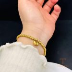 نمای بیشتر دستبند طرح گل نگین‌دار زنانه کد MAYA-1601383666664