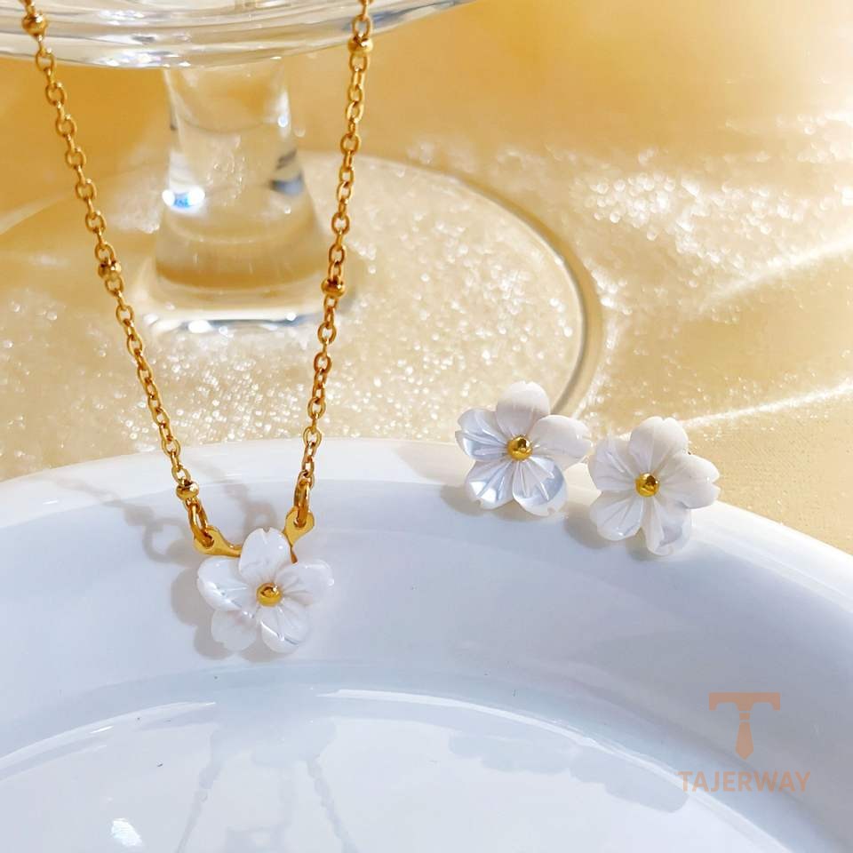 نمای مدل قفل و اتصالات گوشواره آبکاری طلای ۱۸ عیار کد MAYA-1601449311217